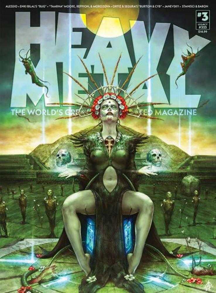 Heavy Metal Magazine (2025) #3 Cover C Augustin Allessio Variant (Mature)