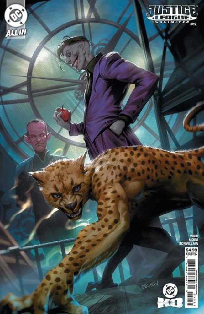 Justice League Unlimited (2025) #12 Cover C Derrick Chew Card Stock Variant [DC K.O.]