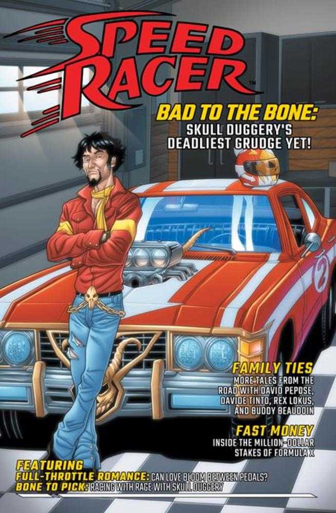 Speed Racer (2025) #3 Cover C Chris Batista Car Magazine Homage Unlock Variant