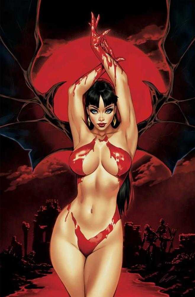 Vampirella (2025) #8 Cover I (1:10) Elias Chatzoudis Full Art Virgin Variant