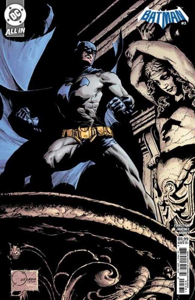 Batman (2025) #3 Cover D Joe Quesada Card Stock Variant <OFC>