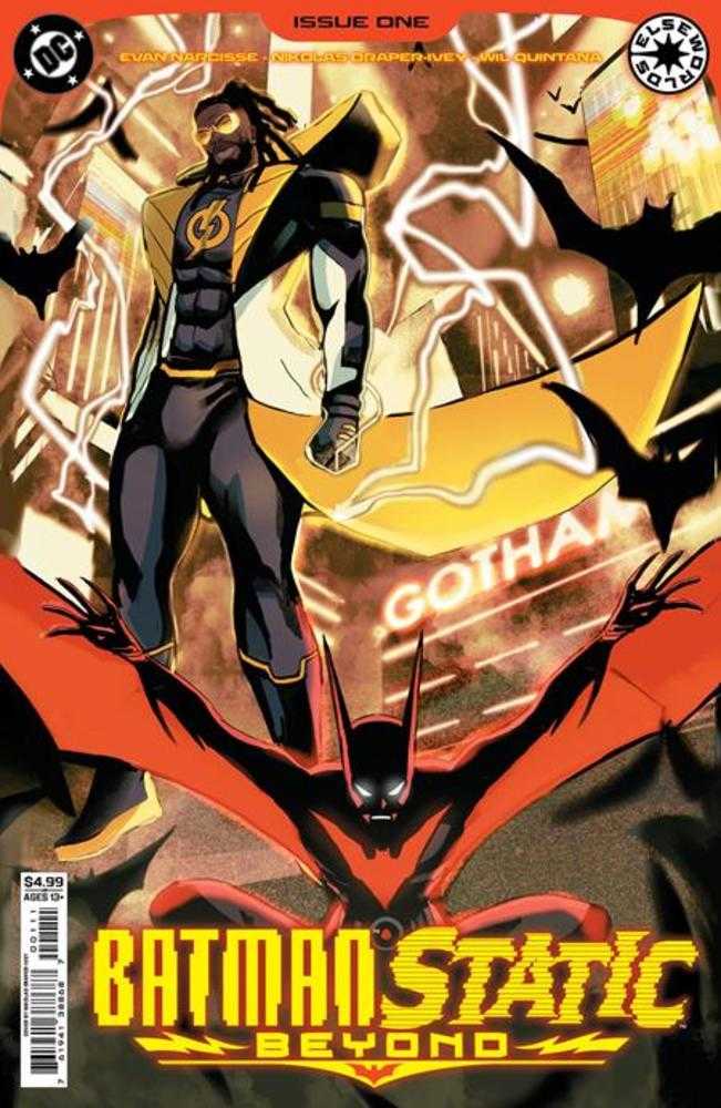 Batman Static Beyond #1 (Of 6) Cover A Nikolas Draper Ivey (Out of Print)