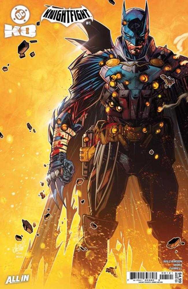 DC K.O. Knightfight #1 (Of 4) Cover B Jonboy Meyers Card Stock Variant (Out of Print)