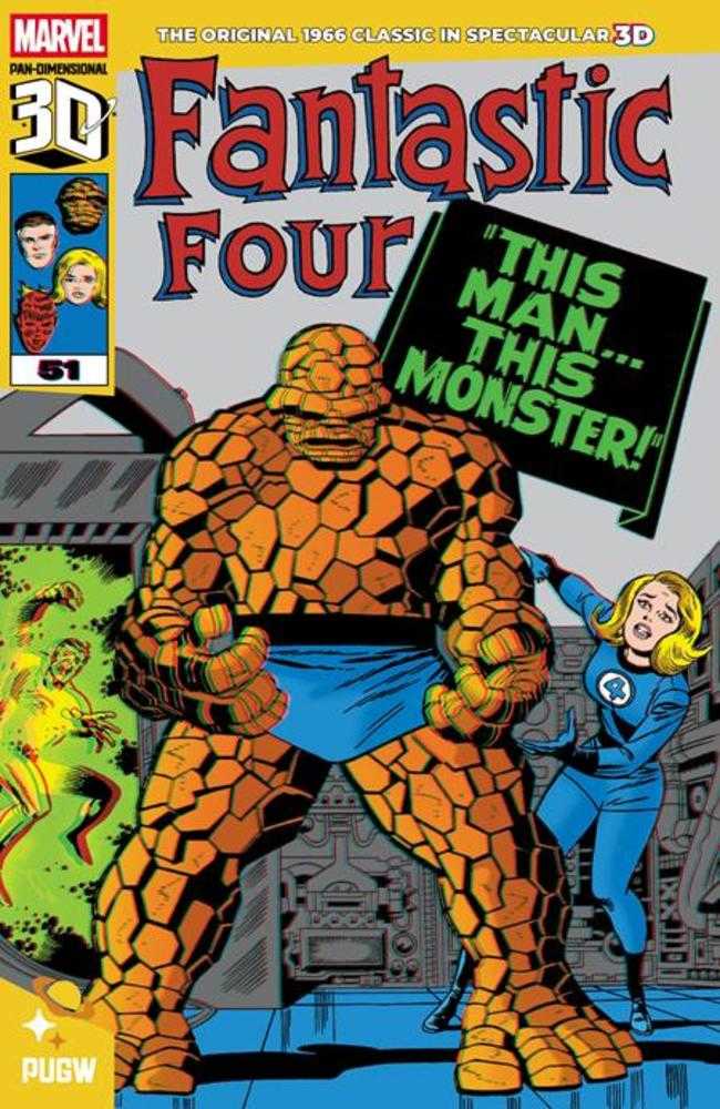 Fantastic Four (1961) #51 This Man This Monster Pan Dimensional 3 D Edition