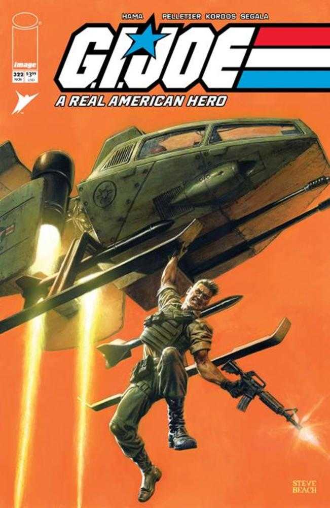 G.I. Joe A Real American Hero #322 Cover C (1:10) Steve Beach Gears Of Joe Variant