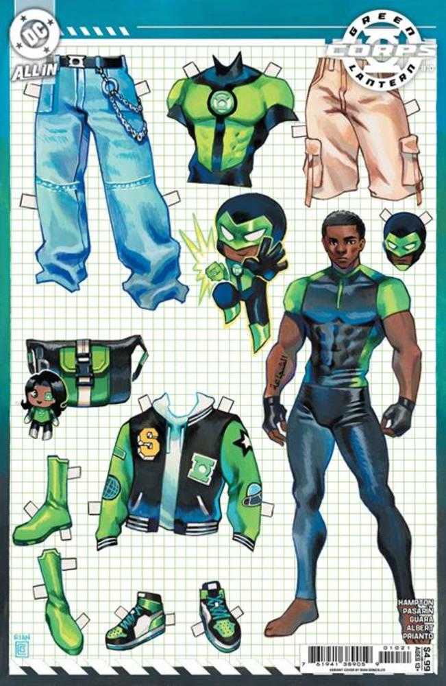 Green Lantern Corps (2025) #10 Cover B Rian Gonzales Card Stock Variant