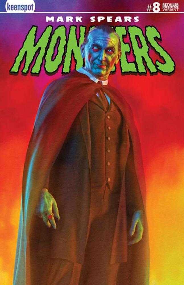 Mark Spears Monsters #8 Cover B (1:250) Mark Spears Holofoil Variant