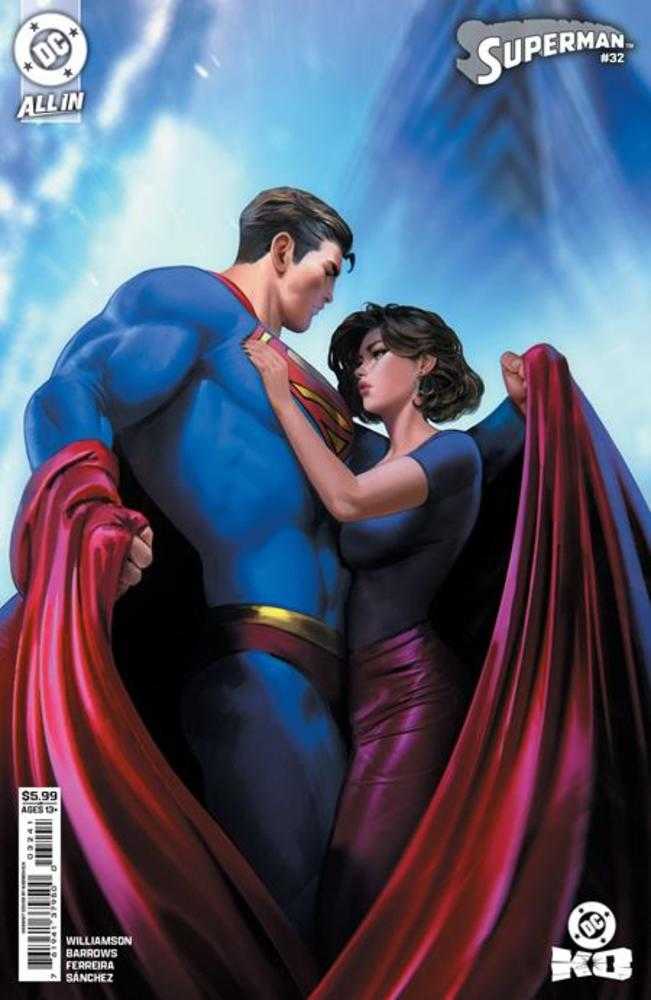 Superman (2023) #32 Cover E Noobovich Card Stock Variant (DC K.O.)