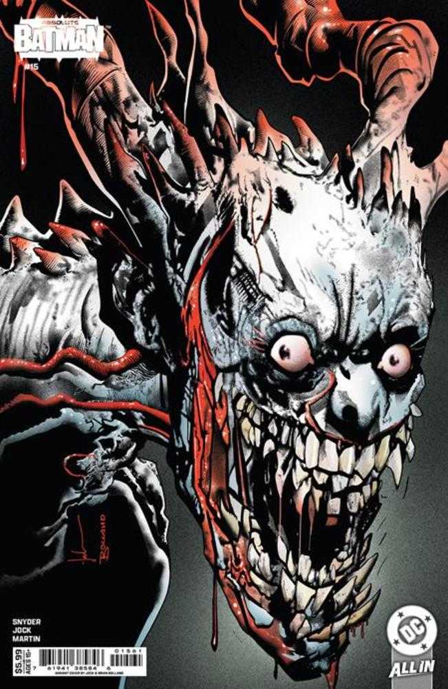 Absolute Batman #15 Cover D Brian Bolland Jock Card Stock Variant (Out of Print)