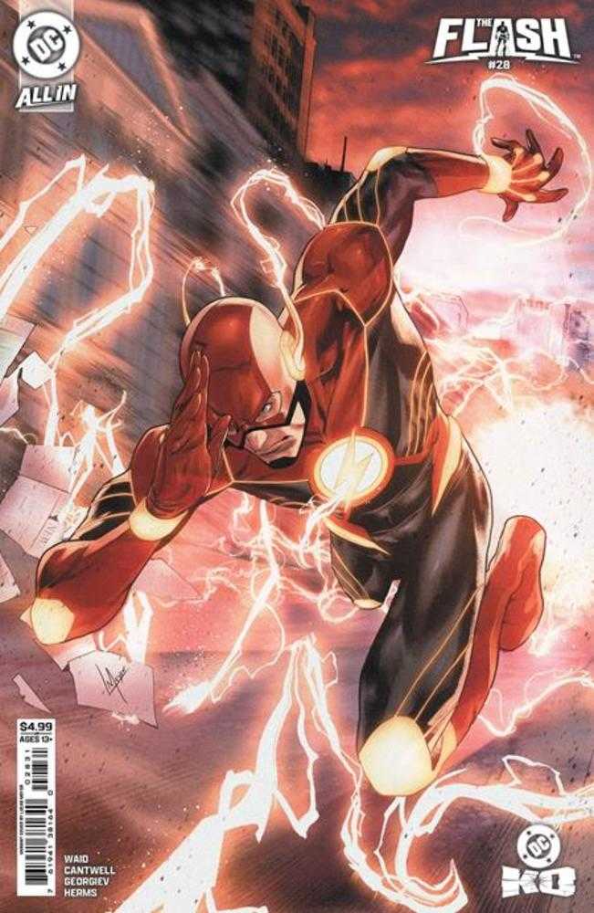 Flash (2023) #28 Cover E Lucas Meyer Card Stock Variant (DC K.O.)