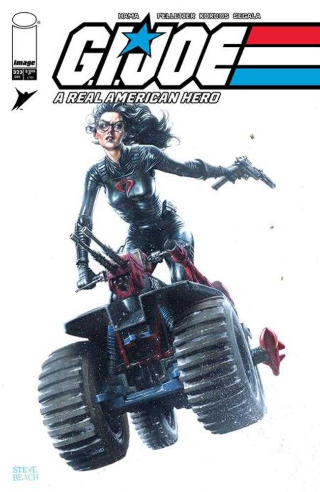 G.I. Joe A Real American Hero #323 Cover C (1:10) Steve Beach Gears Of Joe Variant