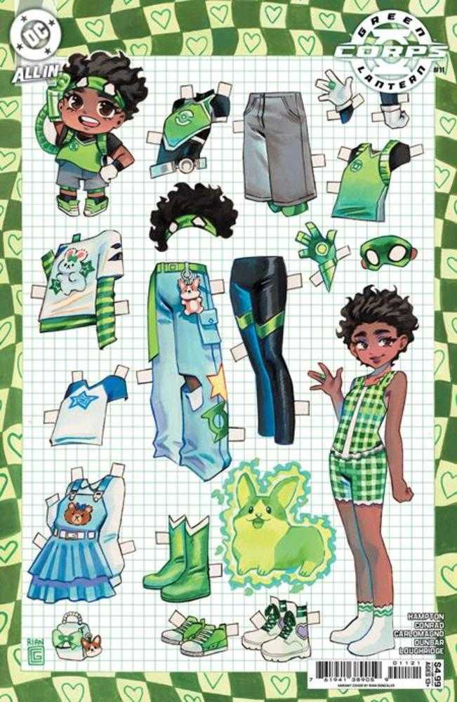 Green Lantern Corps (2025) #11 Cover B Rian Gonzales Card Stock Variant