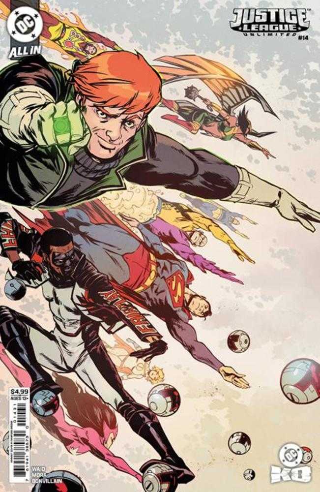 Justice League Unlimited (2025) #14 Cover B Sanford Greene Card Stock Variant (DC K.O.)