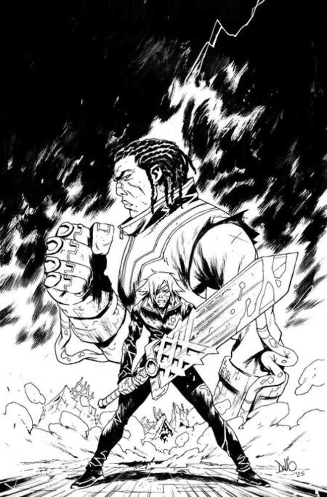 Lost Fantasy #6 Cover C (1:15) Maxi Dallo Inks Virgin Variant