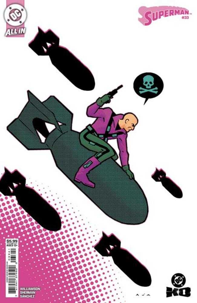 Superman (2023) #33 Cover D David Aja Card Stock Variant (DC K.O.)