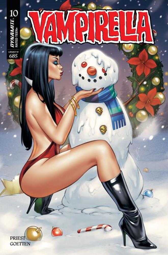 Vampirella (2025) #10 Cover D Elias Chatzoudis Variant