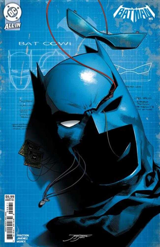 Batman (2025) #5 Cover E Jorge Jimenez Bat Gadget Card Stock Variant
