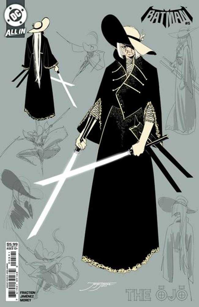 Batman (2025) #5 Cover G Jorge Jimenez The Ojo Design Card Stock Variant