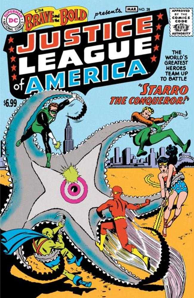 Brave And The Bold (1955) #28 Facsimile Edition Cover B Mike Sekowsky Foil Variant (2026 Edition)