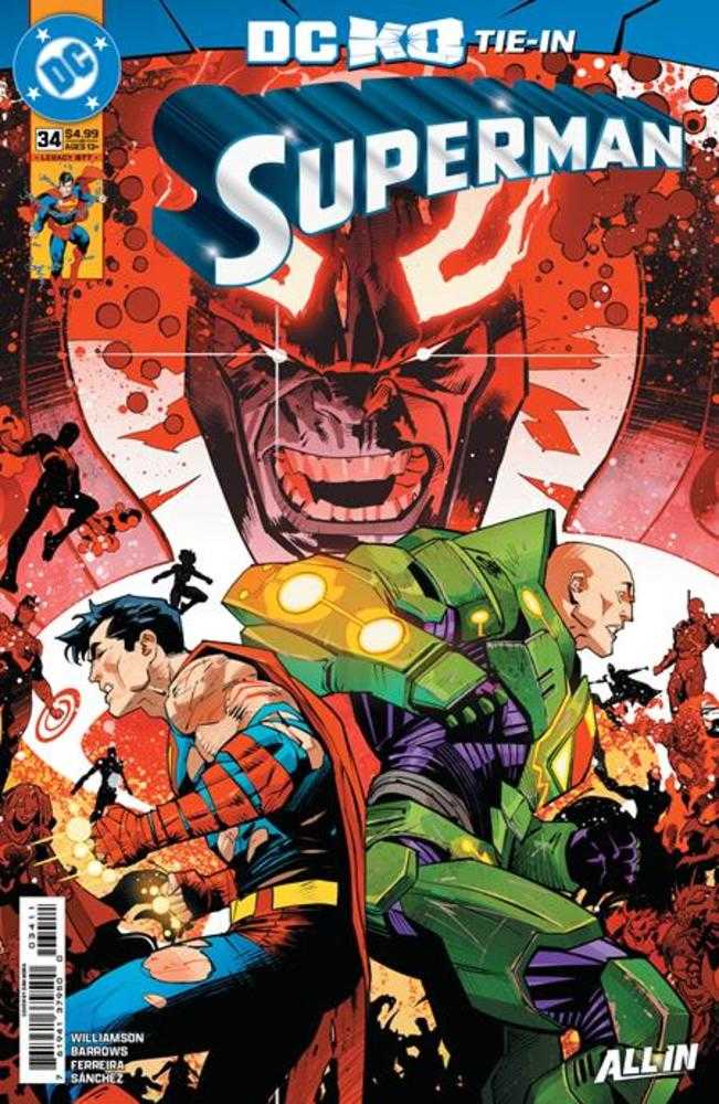 Superman (2023) #34 Cover A Dan Mora (DC K.O.)