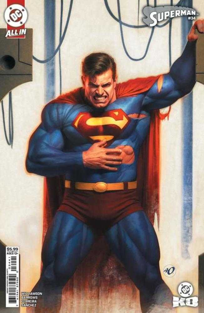 Superman (2023) #34 Cover D Ariel Olivetti Card Stock Variant (DC K.O.)
