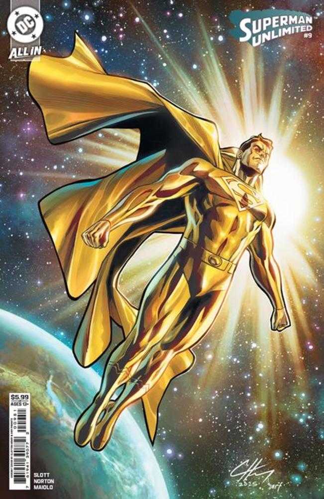 Superman Unlimited #9 Cover E Clayton Henry Card Stock Variant <OFC>