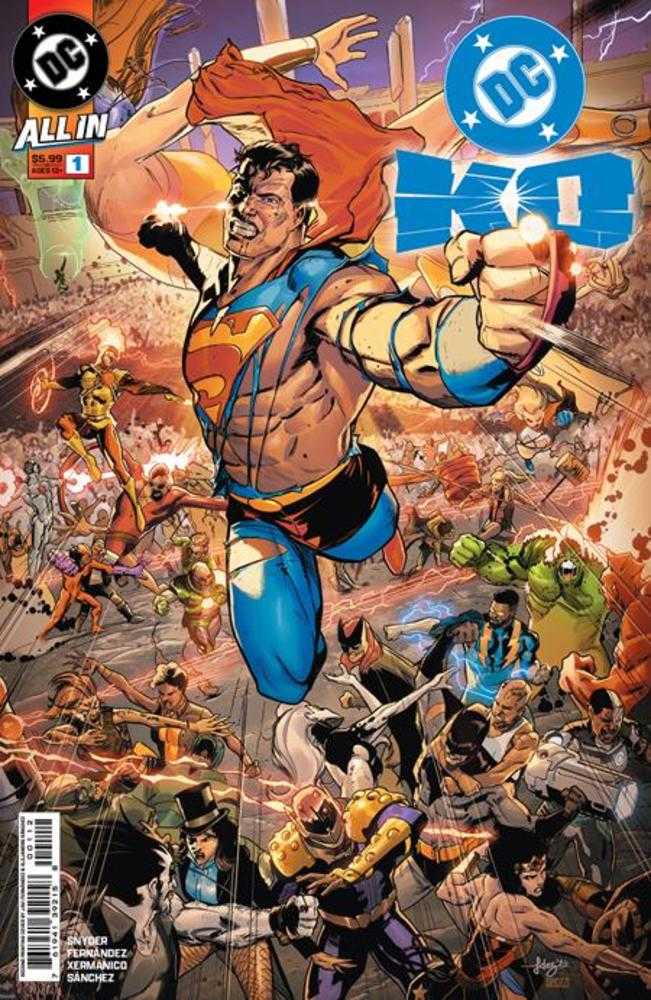 DC K.O. #1 (Of 5) Variant (2nd Print) Cover A Javi Fernandez