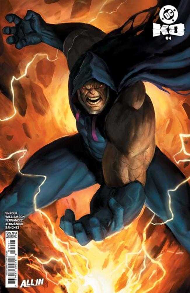 DC K.O. #4 (Of 5) Cover F Aaron Bartling Darkseid Card Stock Variant <OFC>