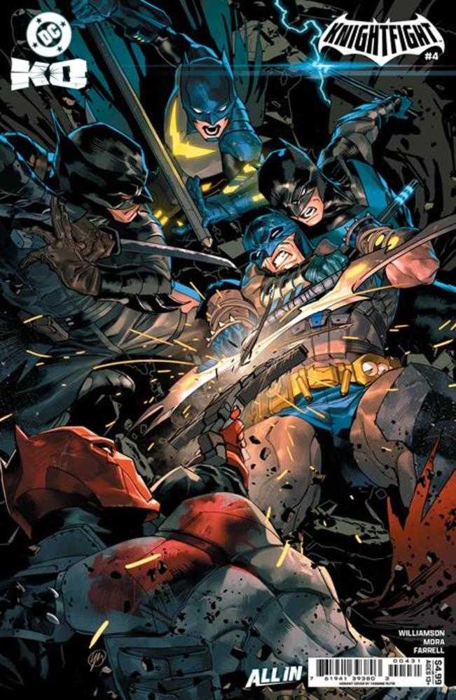 DC K.O. Knightfight #4 (Of 4) Cover C Yasmine Putri Card Stock Variant (Out of Print)
