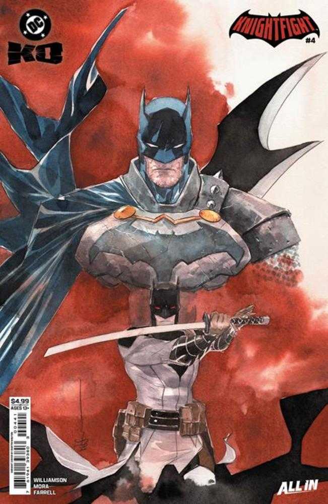 DC K.O. Knightfight #4 (Of 4) Cover D Dustin Nguyen Card Stock Variant (Out of Print)
