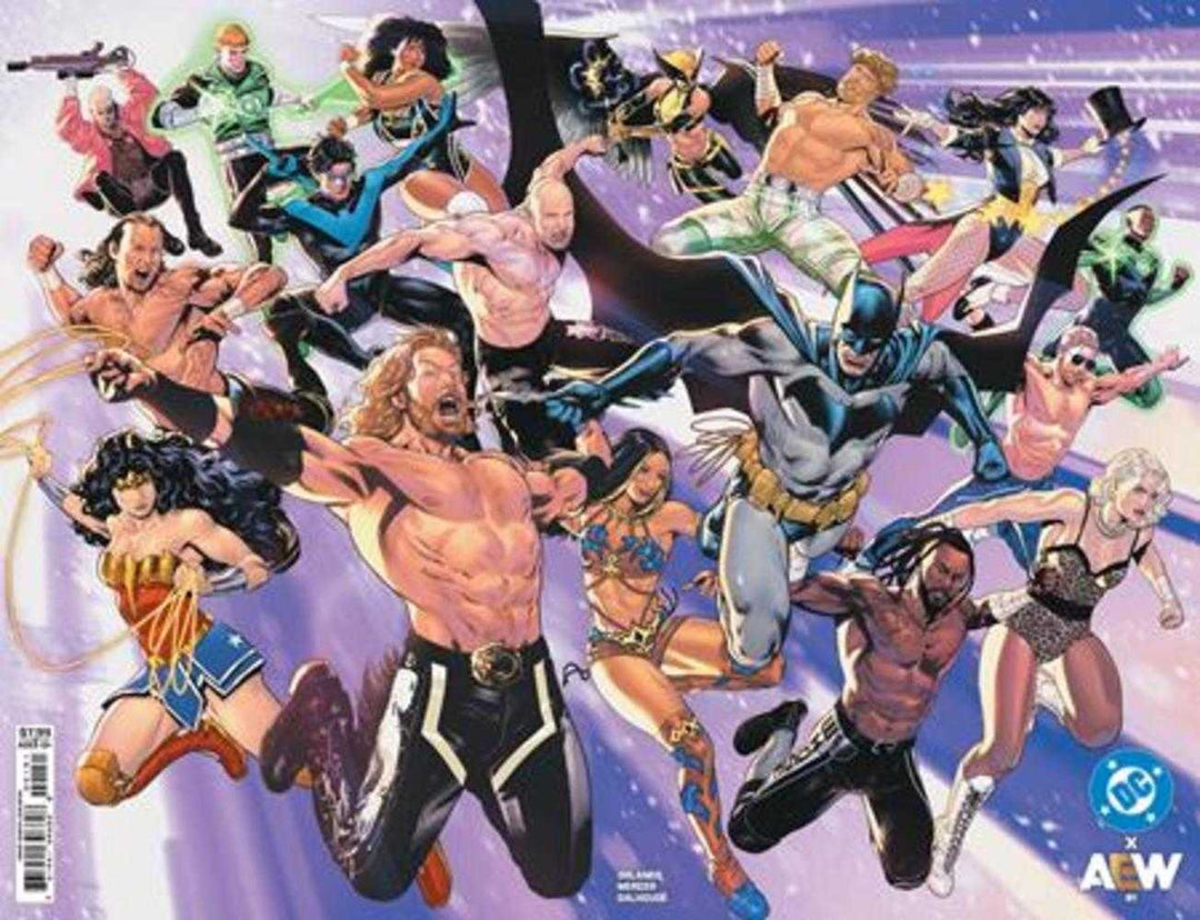 DC X AEW #1 (Of 2) Cover E Lucas Meyer Wraparound Foil Variant <OFC>