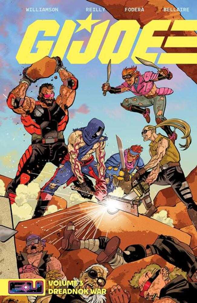 G.I. Joe TPB Volume 03 Direct Market Exclusive Tom Reilly Variant