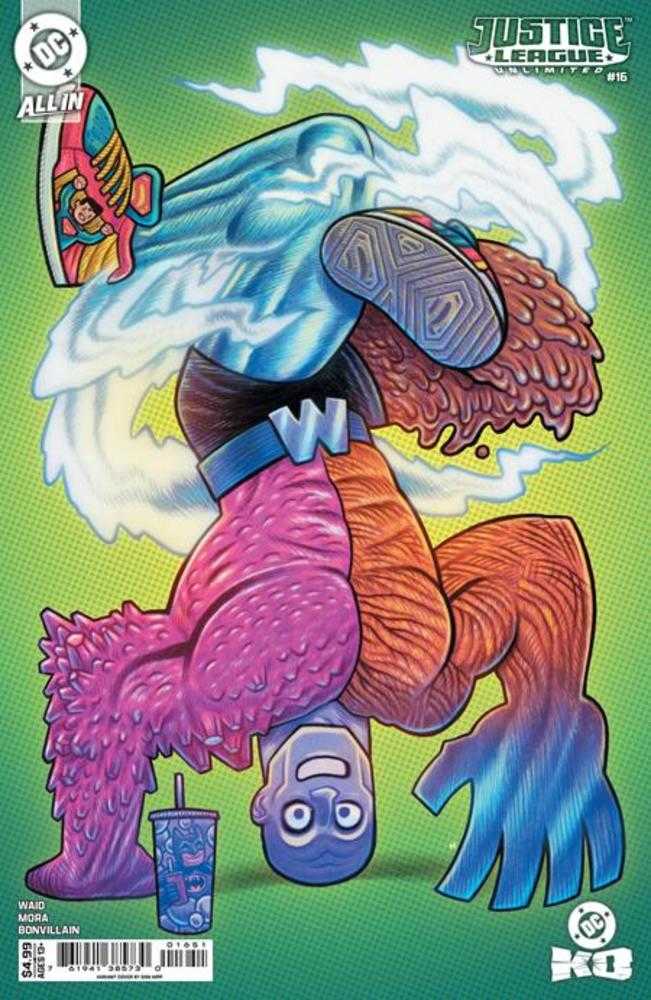 Justice League Unlimited (2025) #16 Cover D Dan Hipp Card Stock Variant (DC K.O.)