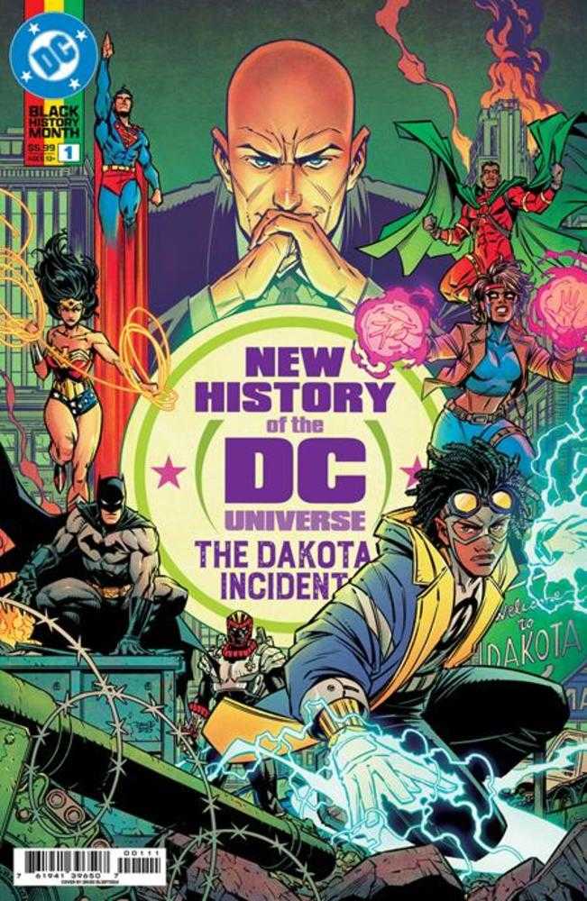 New History Of The DC Universe The Dakota Incident #1 (One Shot) Cover A Diego Olortegui (Out of Print)