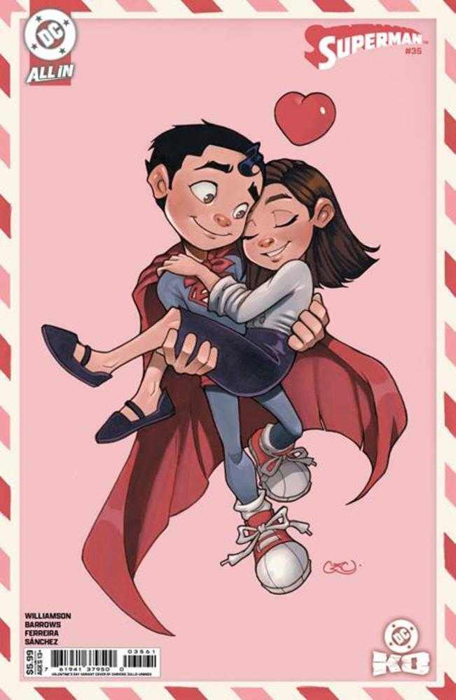 Superman (2023) #35 Cover F Chrissie Zullo Valentines Day Card Stock Variant (DC K.O.) <OFC>
