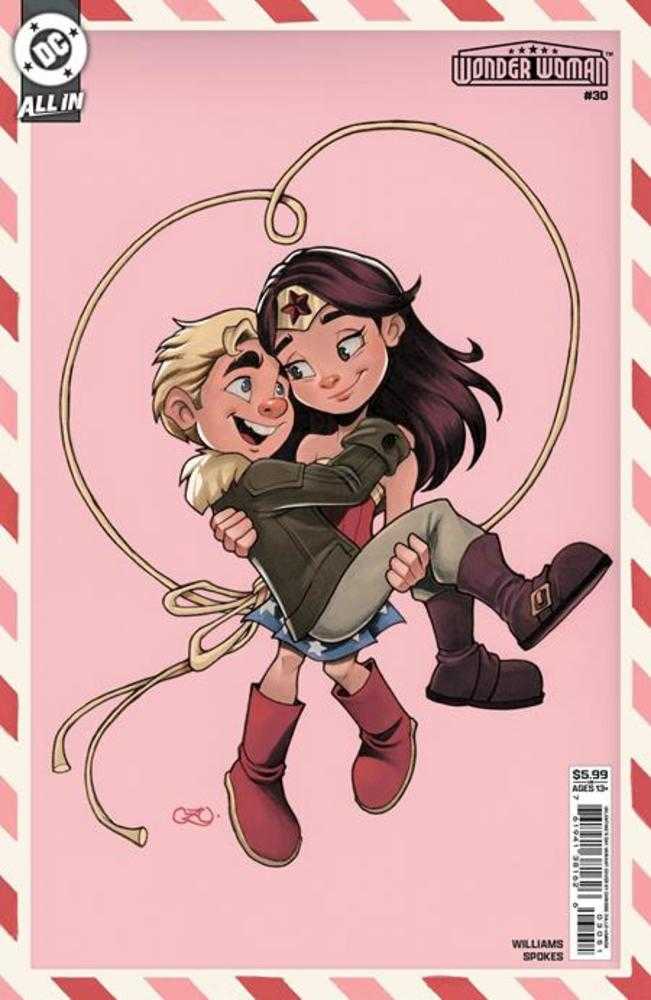 Wonder Woman (2023) #30 Cover E Chrissie Zullo Valentines Day Card Stock Variant <OFC>
