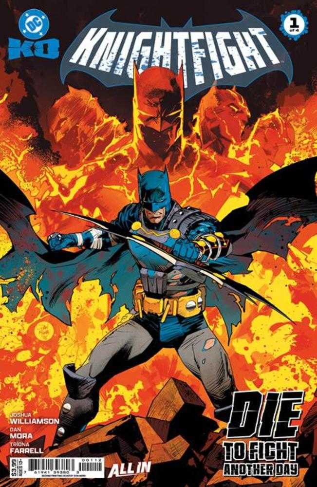 DC K.O. Knightfight #1 (Of 4) Variant (2nd Print) Cover A Dan Mora