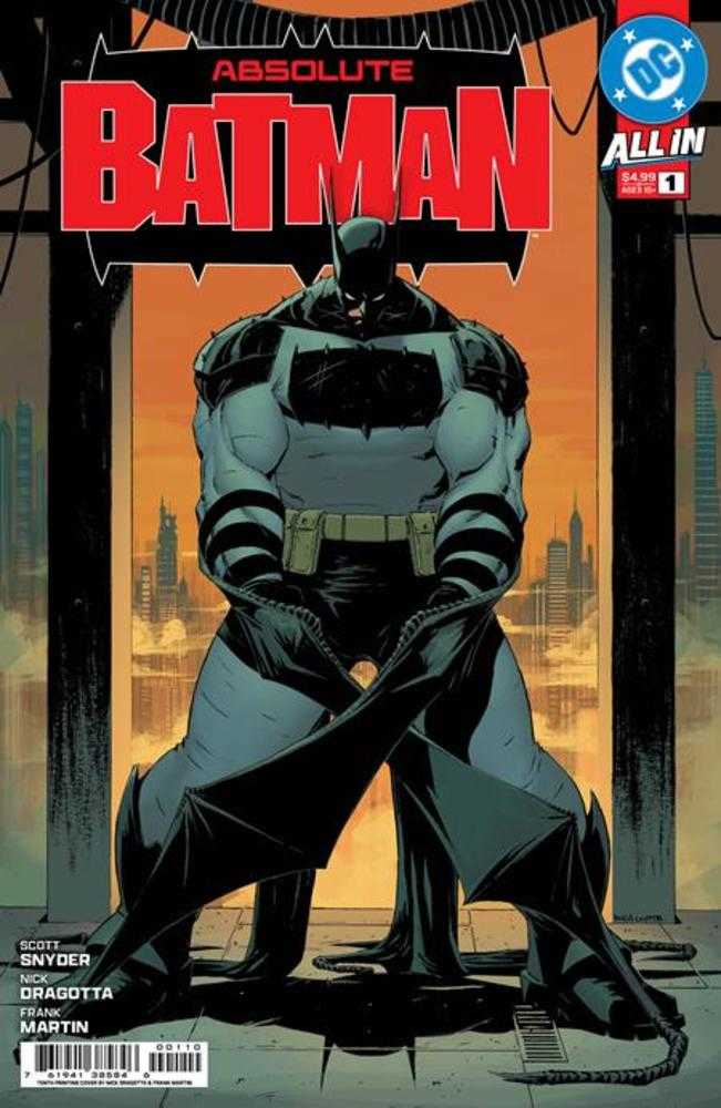 Absolute Batman #1 Variant (10th Printing) Cover A Nick Dragotta (Out of Print)