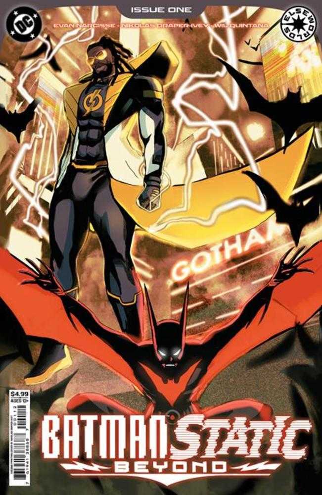 Batman Static Beyond #1 (Of 6) Variant (2nd Print) Cover A Nikolas Draper Ivey <OFC>