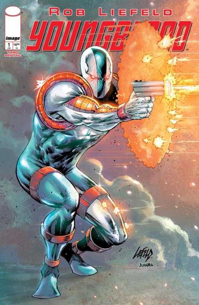 Youngblood (2025) #1 Variant (3rd Printing) Cover A Rob Liefeld