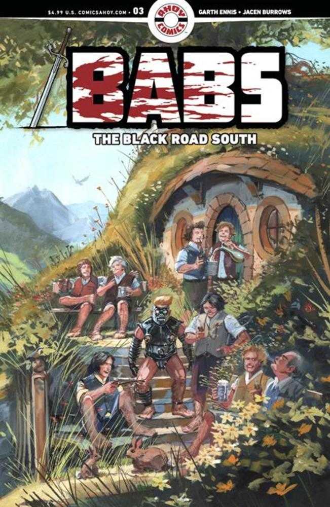 Babs The Black Road South #3 (Of 6) Cover B Keith Burns Unlock Variant (Mature)