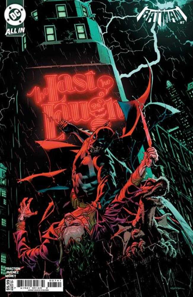 Batman (2025) #7 Cover D Ryan Sook Card Stock Variant <OFC>