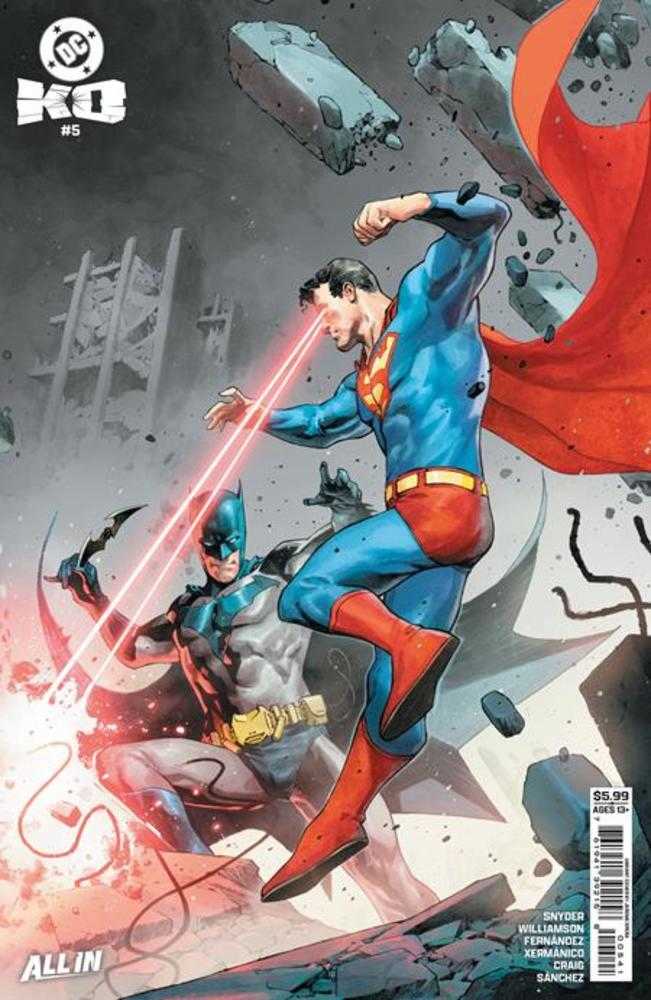 DC K.O. #5 (Of 5) Cover D Jerome Opena Card Stock Variant <OFC>