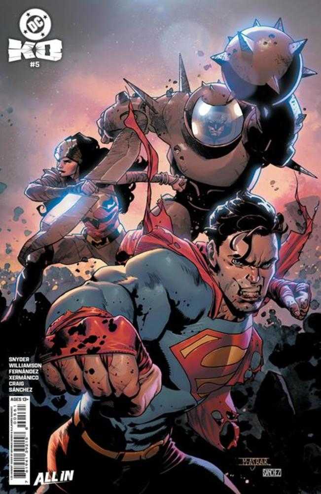 DC K.O. #5 (Of 5) Cover K (1:25) Mahmud Asrar Card Stock Variant <OFC>