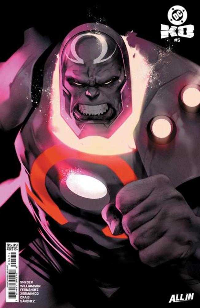 DC K.O. #5 (Of 5) Cover F Ben Oliver Face Off Card Stock Variant <OFC>