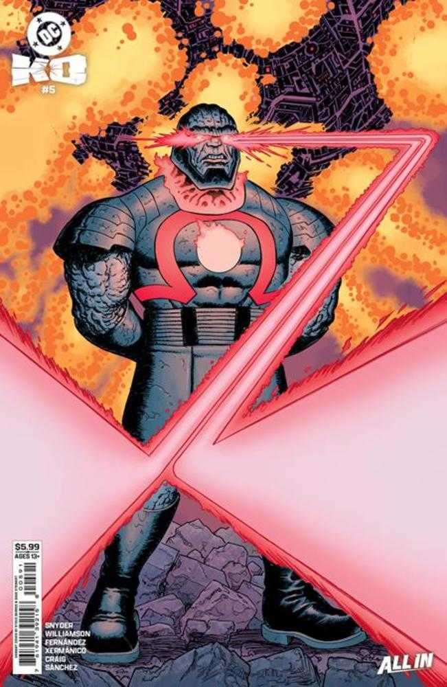 DC K.O. #5 (Of 5) Cover H Steve Skroce Darkseid Card Stock Variant <OFC>