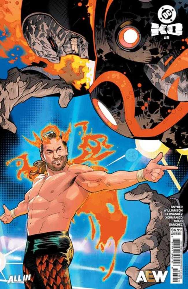 DC K.O. #5 (Of 5) Cover J Dan Mora DC AEW Cameo Card Stock Variant <OFC>
