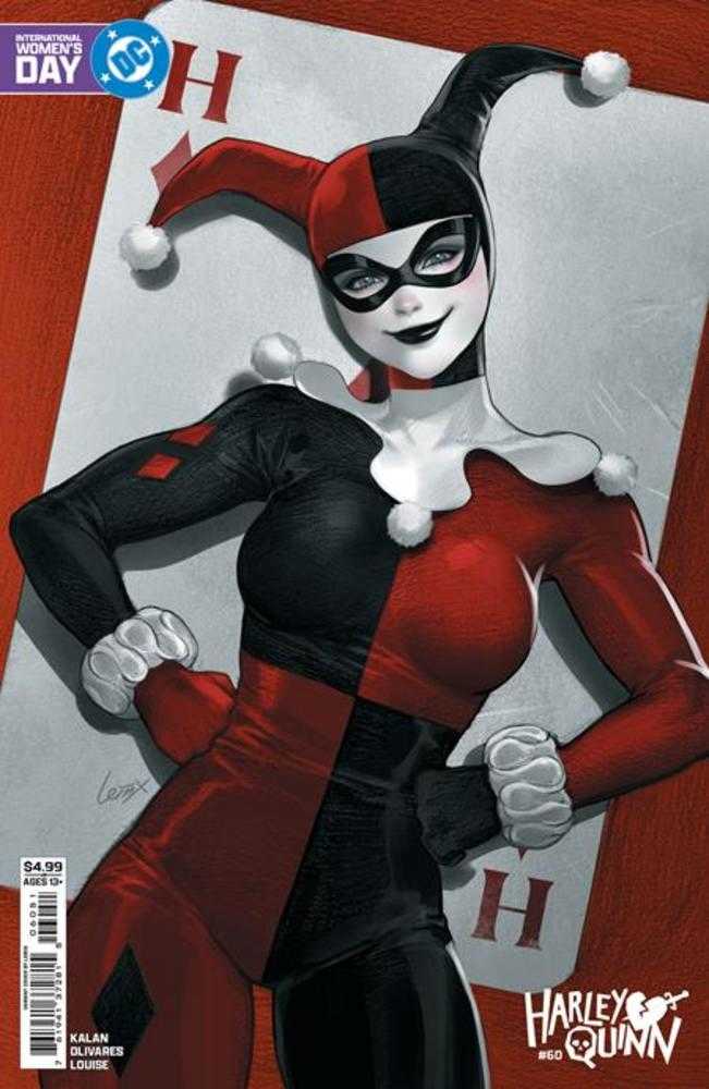 Harley Quinn (2021) #60 Cover E Lesley Leirix Li International Women’s Day Card Stock Variant