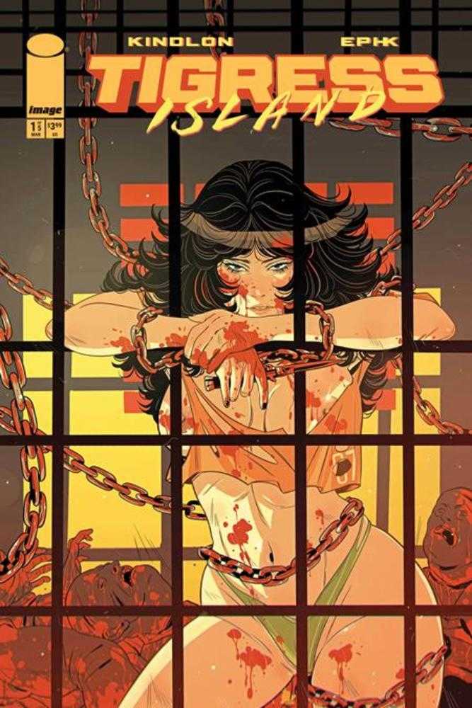 Tigress Island #1 (Of 5) Cover C Luana Vecchio NSFW Polybagged Variant (Mature) (Out of Print)