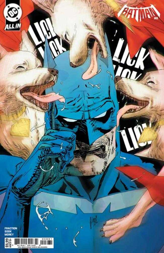 Batman (2025) #8 Cover G Guillem March April Drools Card Stock Variant